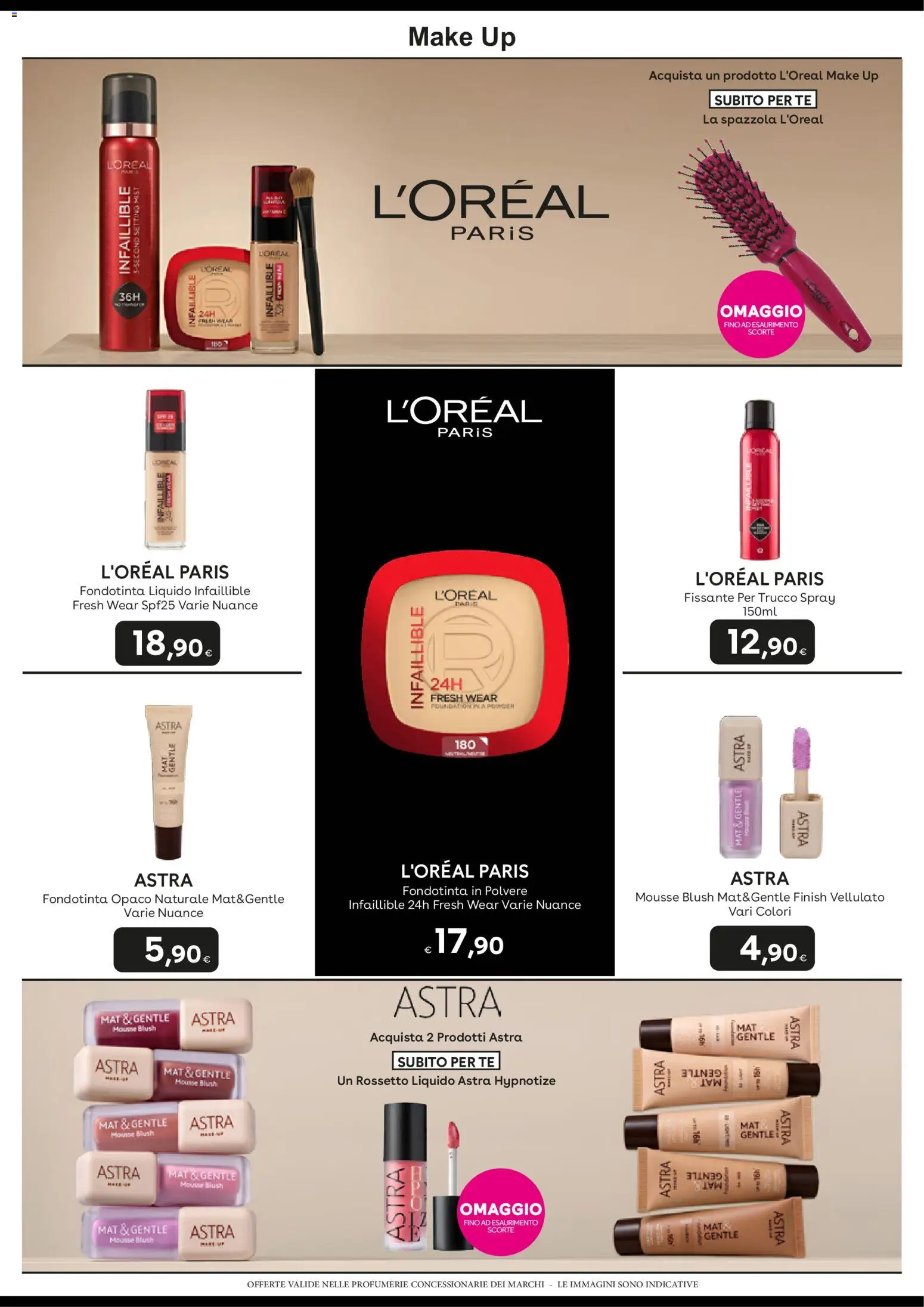 Volantino Idea bellezza del 02/10/2026 | Pagina: 7 | Prodotti: Spazzola, Rossetto, Tè, Blush