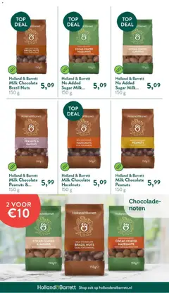 Holland & Barrett folder - Voorbeeld van een folder van Holland & Barrett, geldig van 13-07-2026 | Pagina: 19 | Producten: Chocolade, Noten