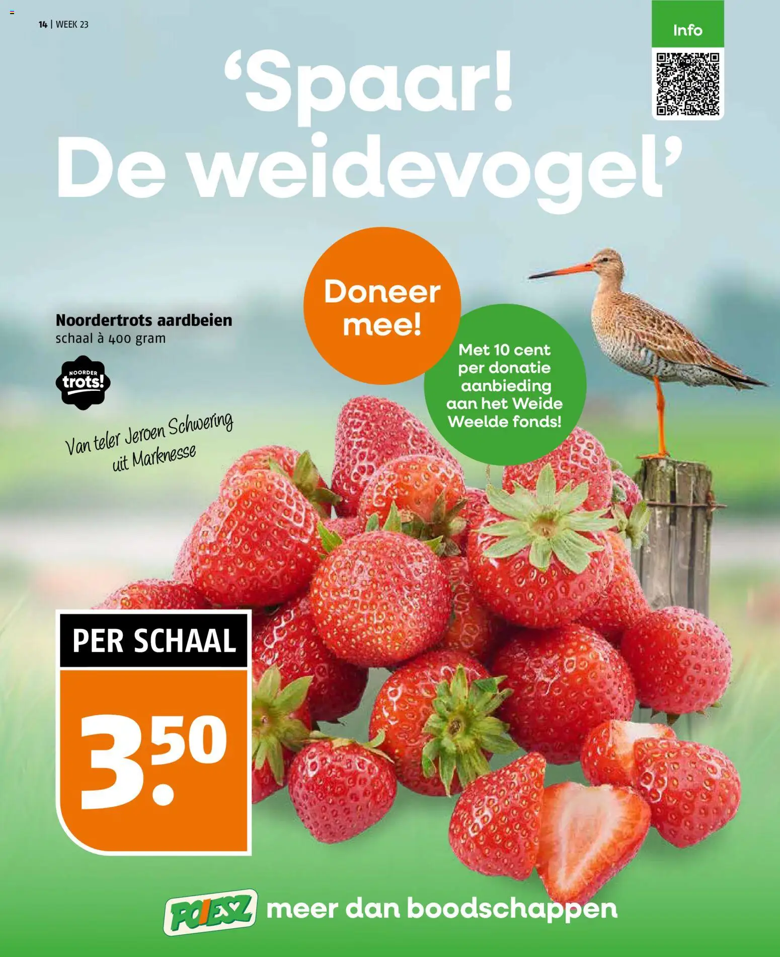 {H1} | Pagina: 14 | Producten: Aardbeien, Schaal