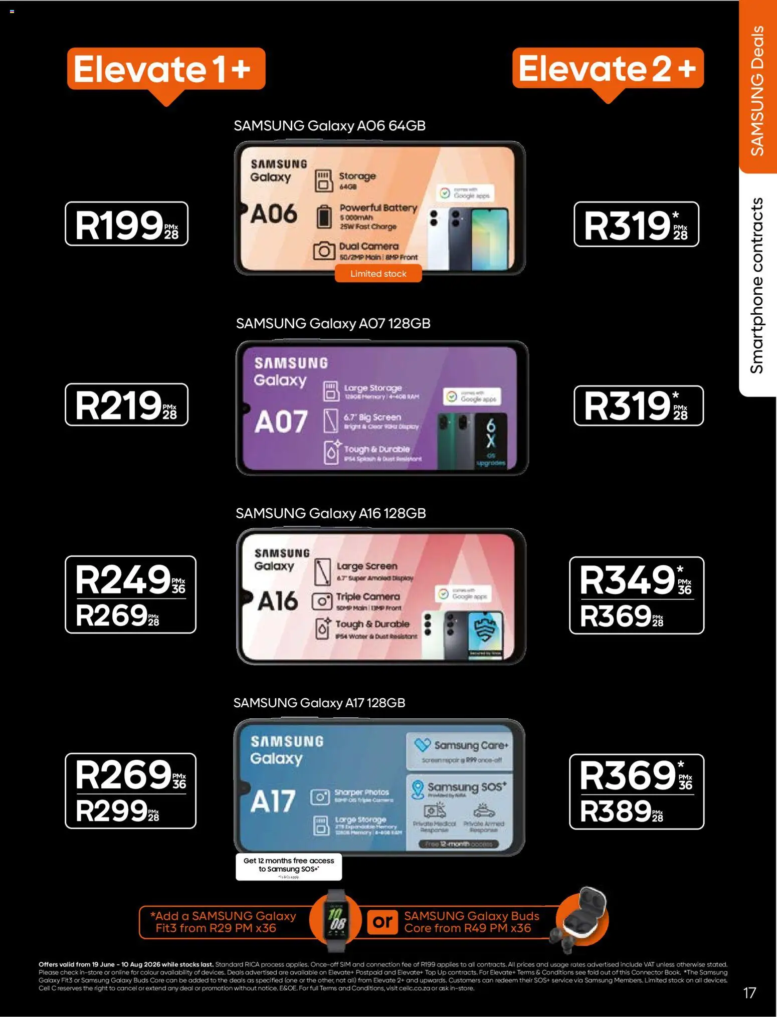 New Cell C catalogue – valid from 19.06.2026 | Page: 19