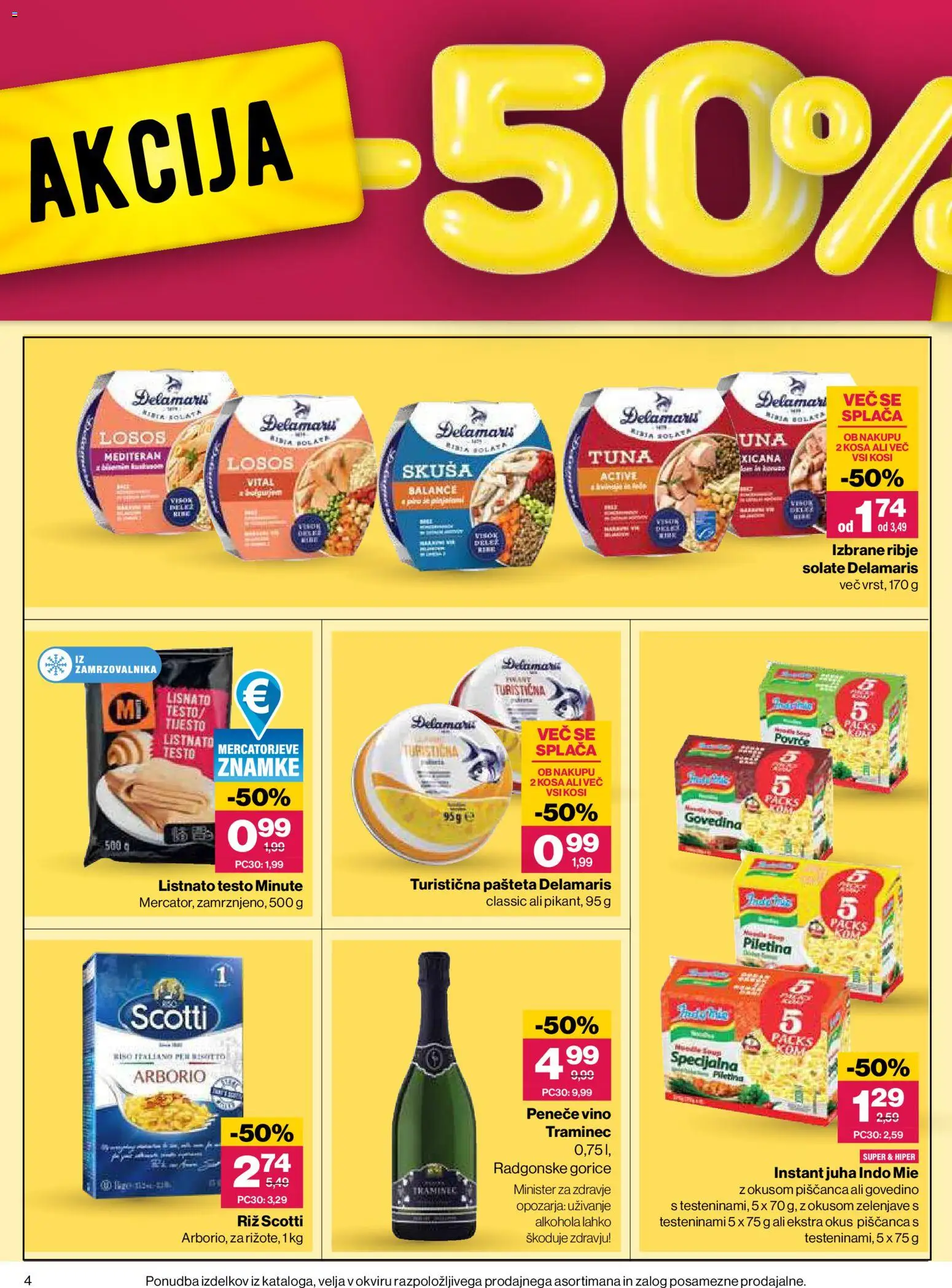 Novi Mercator katalog ponudbe – veljaven od 01.10.2026 | Stran: 4