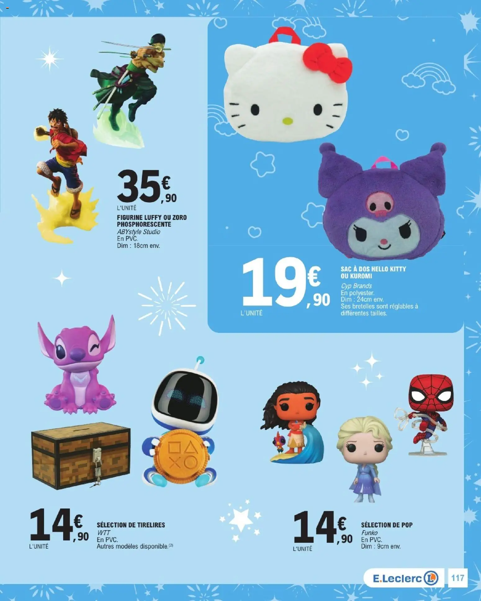 {H1} | Page: 117 | Produits: Figurine, Sac, Sac à dos