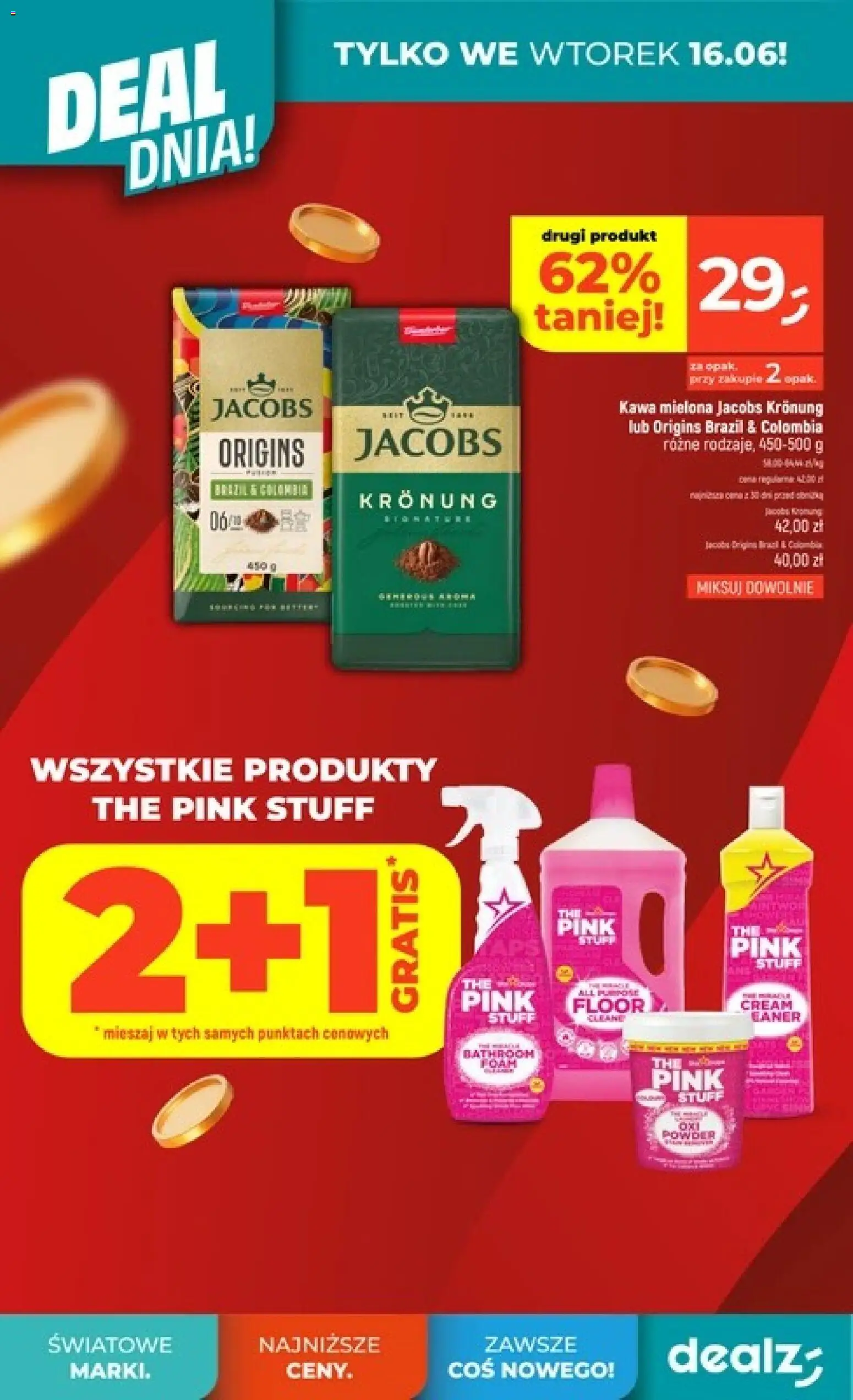 Dealz gazetka - Deal dnia od 11.06.2026 | Strona: 4 | Produkty: Kawa