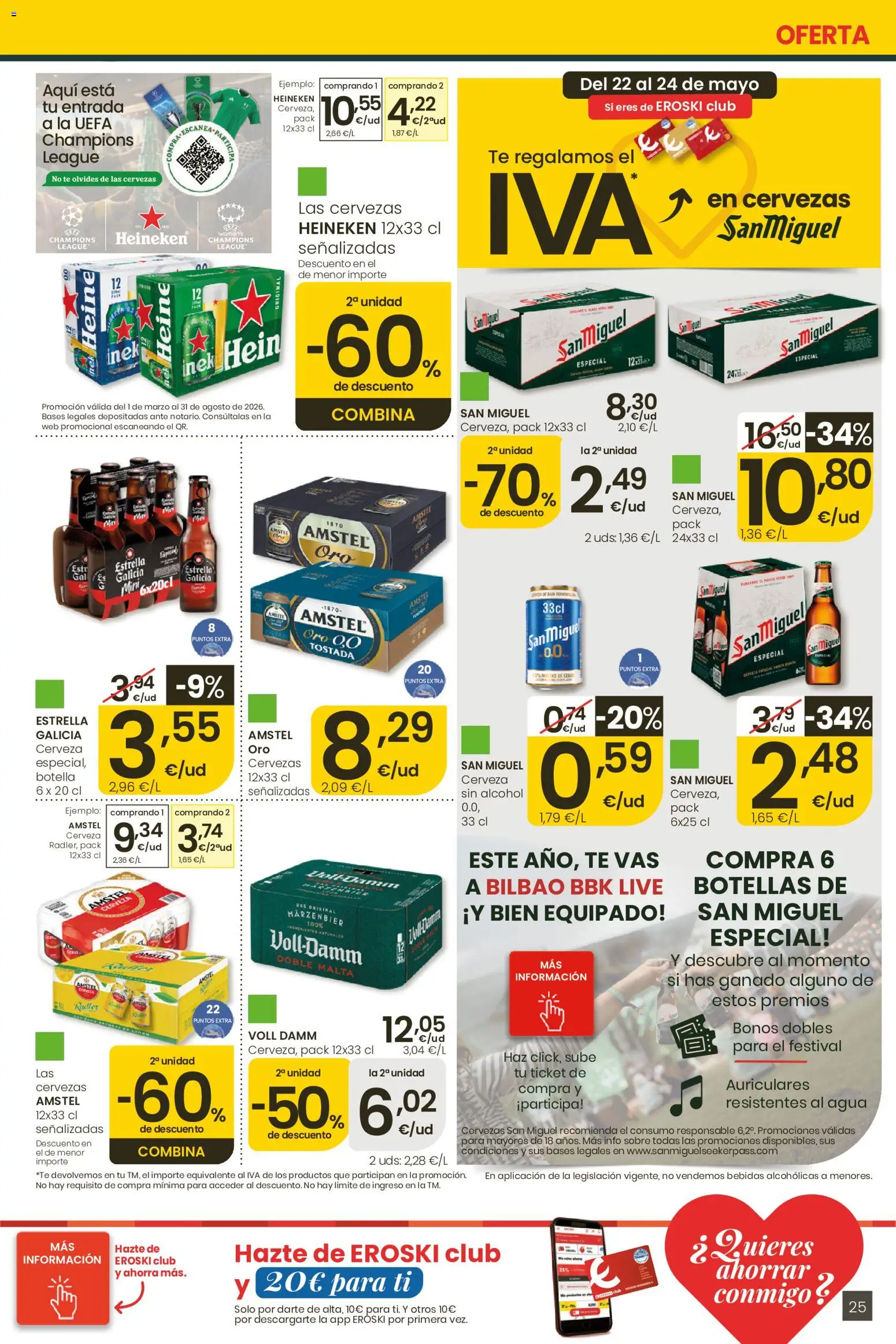 Eroski Quieres ahorrar conmigo │ válido desde el 14.05.2026 | Página: 25