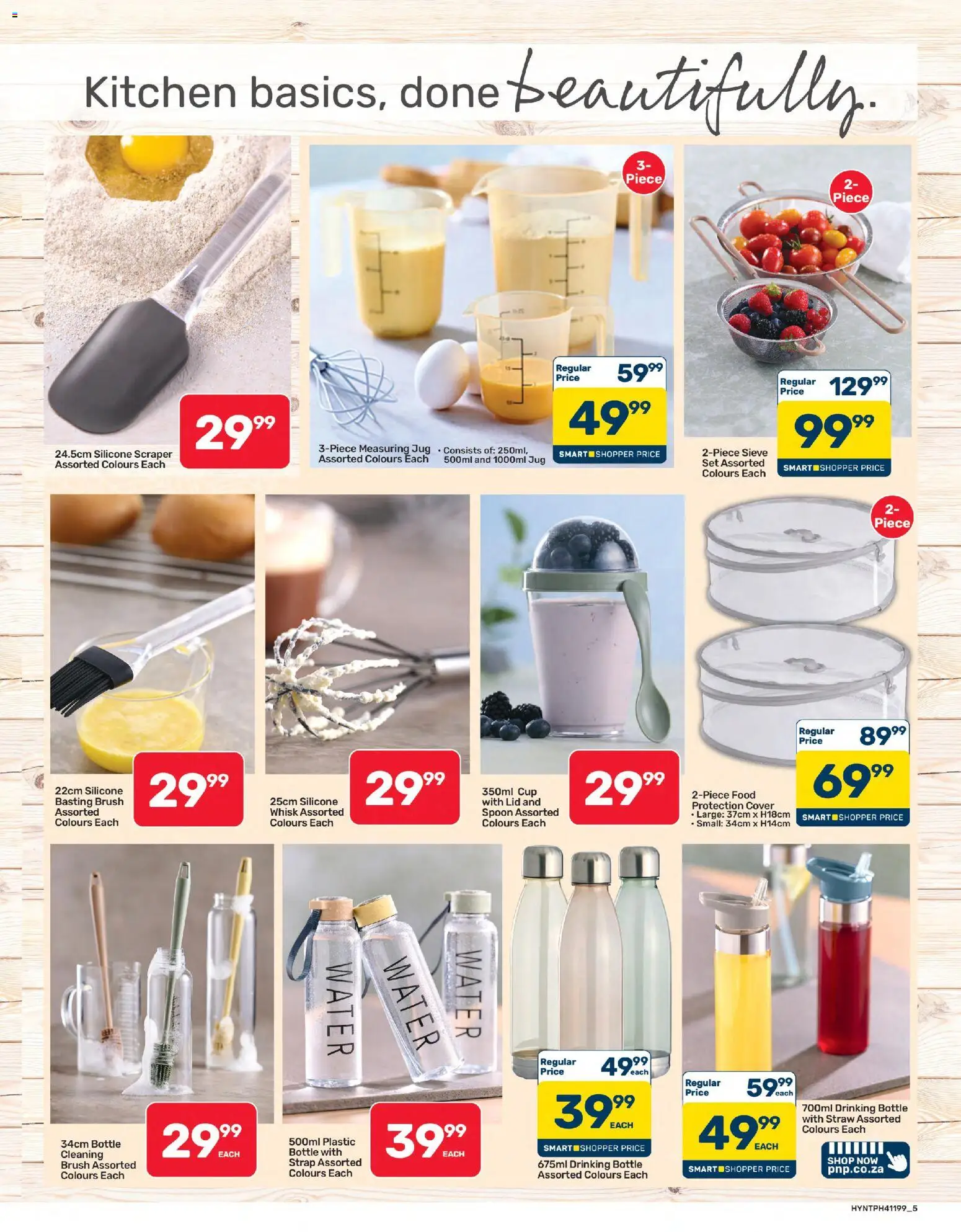 New Pick n Pay catalogue – valid from 20/07/2026 | Page: 5 | Products: Cover, Brush, Silicone, Water