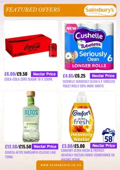 Preview of Sainsbury's - Offers valid from 15/09/2026 | Page: 4 | Products: Toilet, Lime, Conditioner, Sugar