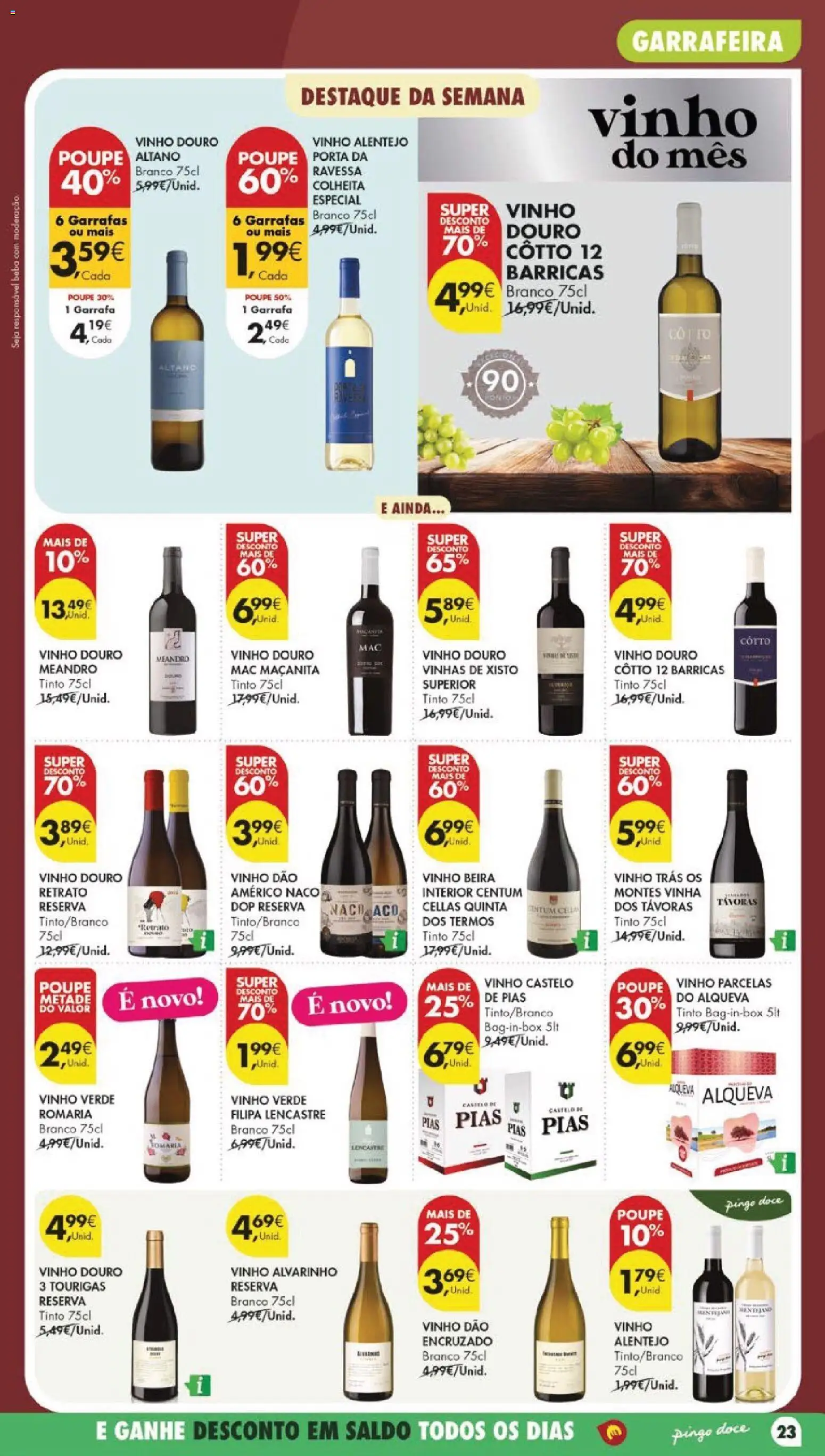 Pingo Doce folheto │ válido de 07/07/2026 | Página: 27 | Produtos: Porta, Vinho