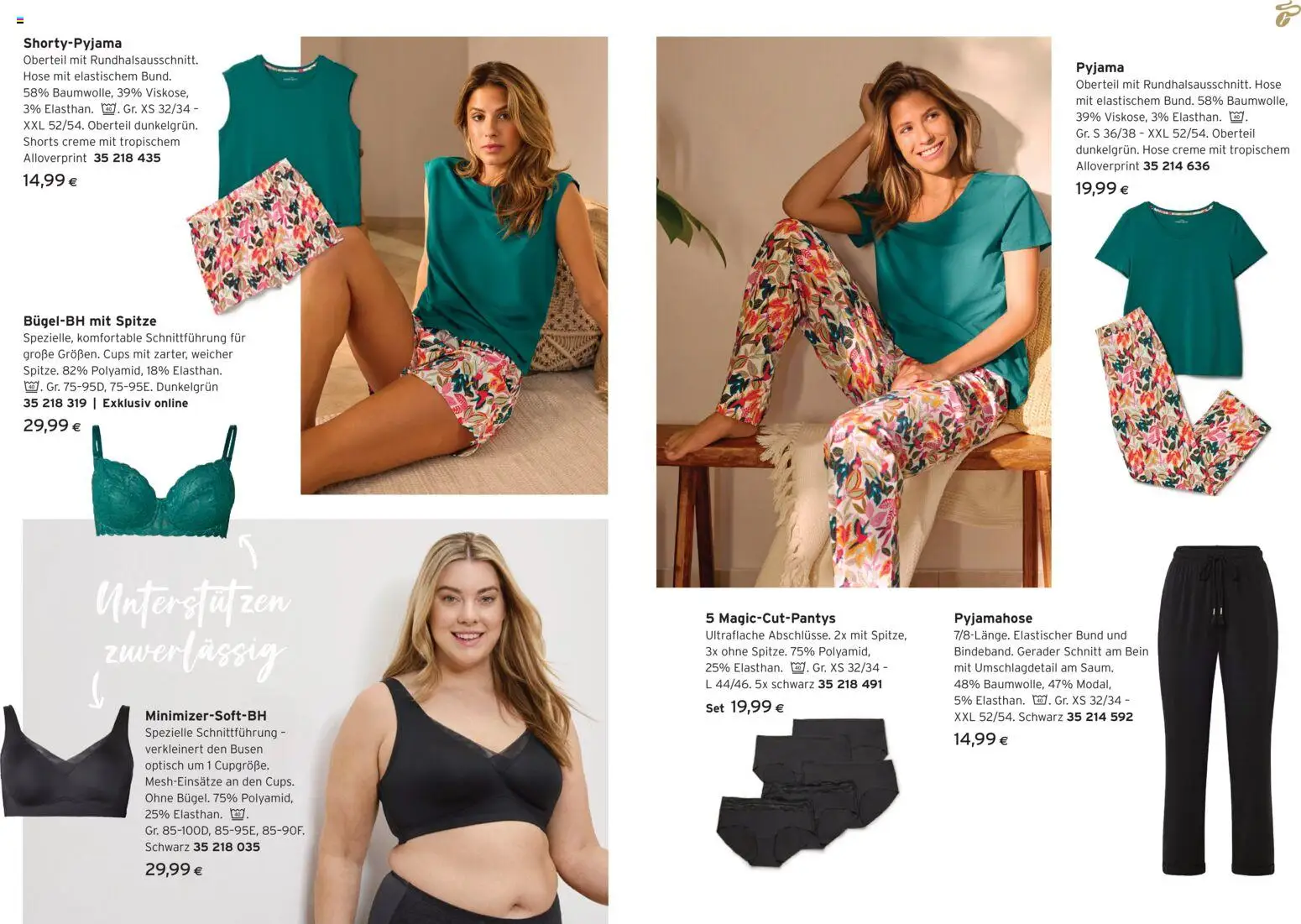 Tchibo Eduscho - Tchibo Magazin gültig ab 22.06.2026 | Seite: 9 | Produkte: Hose, Pyjama, Creme