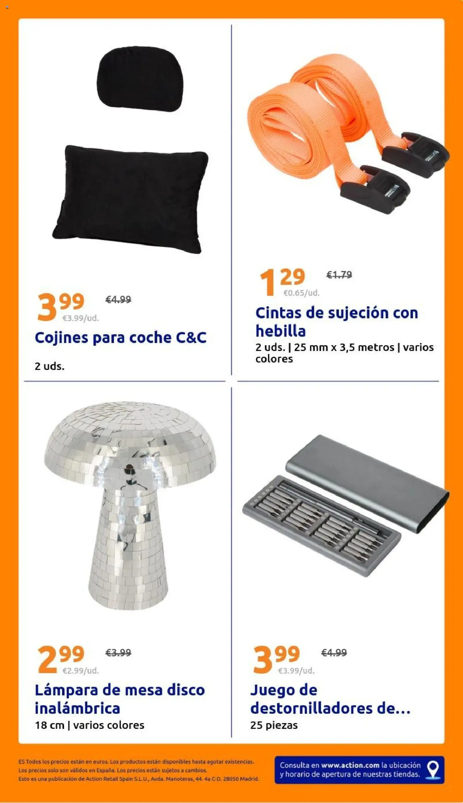 Action folleto │ válido desde el 05/08/2026 | Página: 33 | Productos: Disco, Mesa, Lámpara