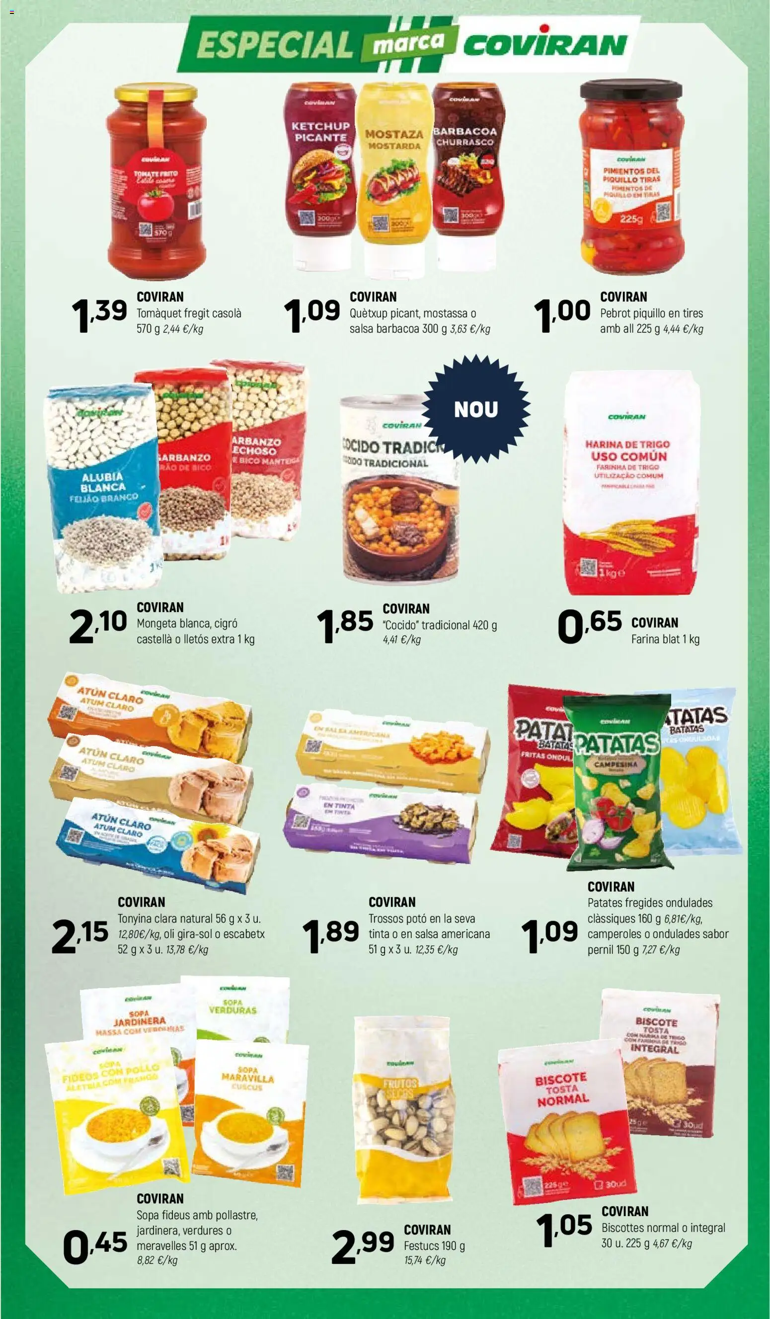 Coviran Ofertas │ válido desde el 06/10/2026 | Página: 7 | Productos: Jardinera, Barbacoa, Pollo, Atún claro