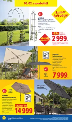 Lidl akciós újság - amely érvényes a következő dátumtól: 30.04.2026 | Oldal: 40