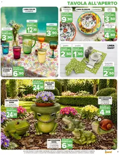 Anteprima del volantino Iperal volantino Giardino valido a partire dal 06.05.2026 | Pagina: 7 | Prodotti: Tavolino, Presina, Piatto, Tovaglia