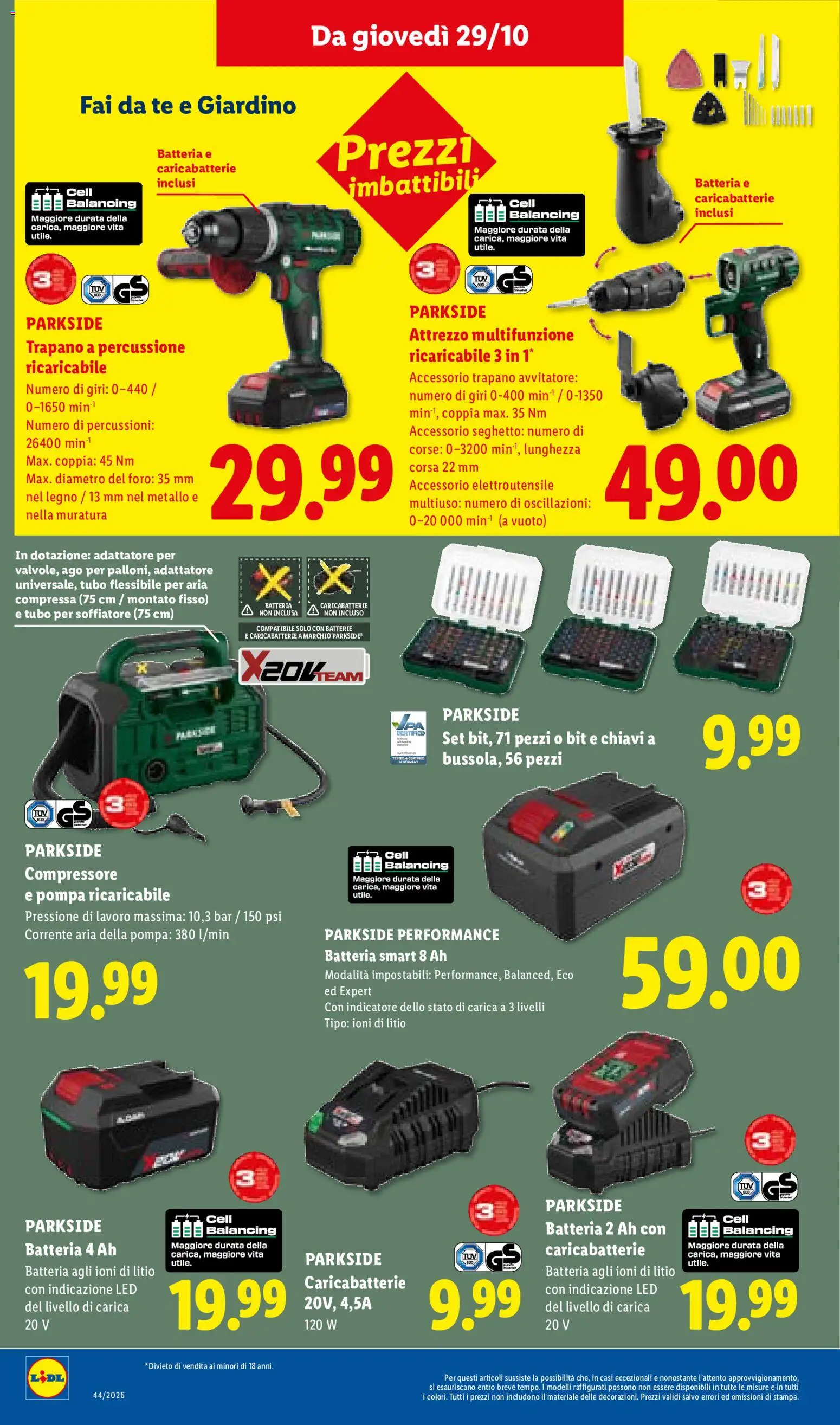 Volantino Lidl del 29/10/2026 | Pagina: 34