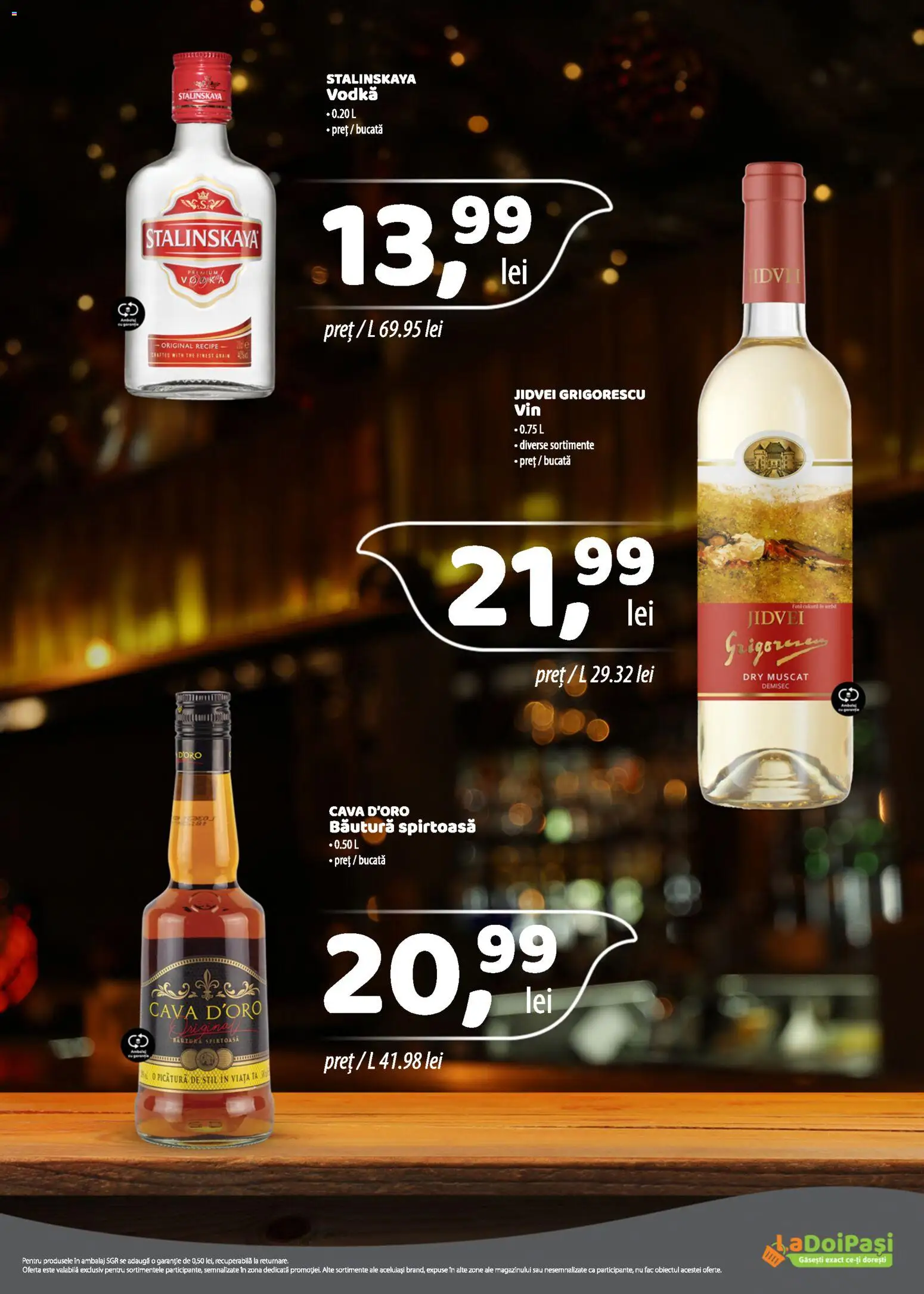 Noul catalog LaDoiPași – valabil de la 01.11.2026 | Pagină: 12 | Produse: Vodka