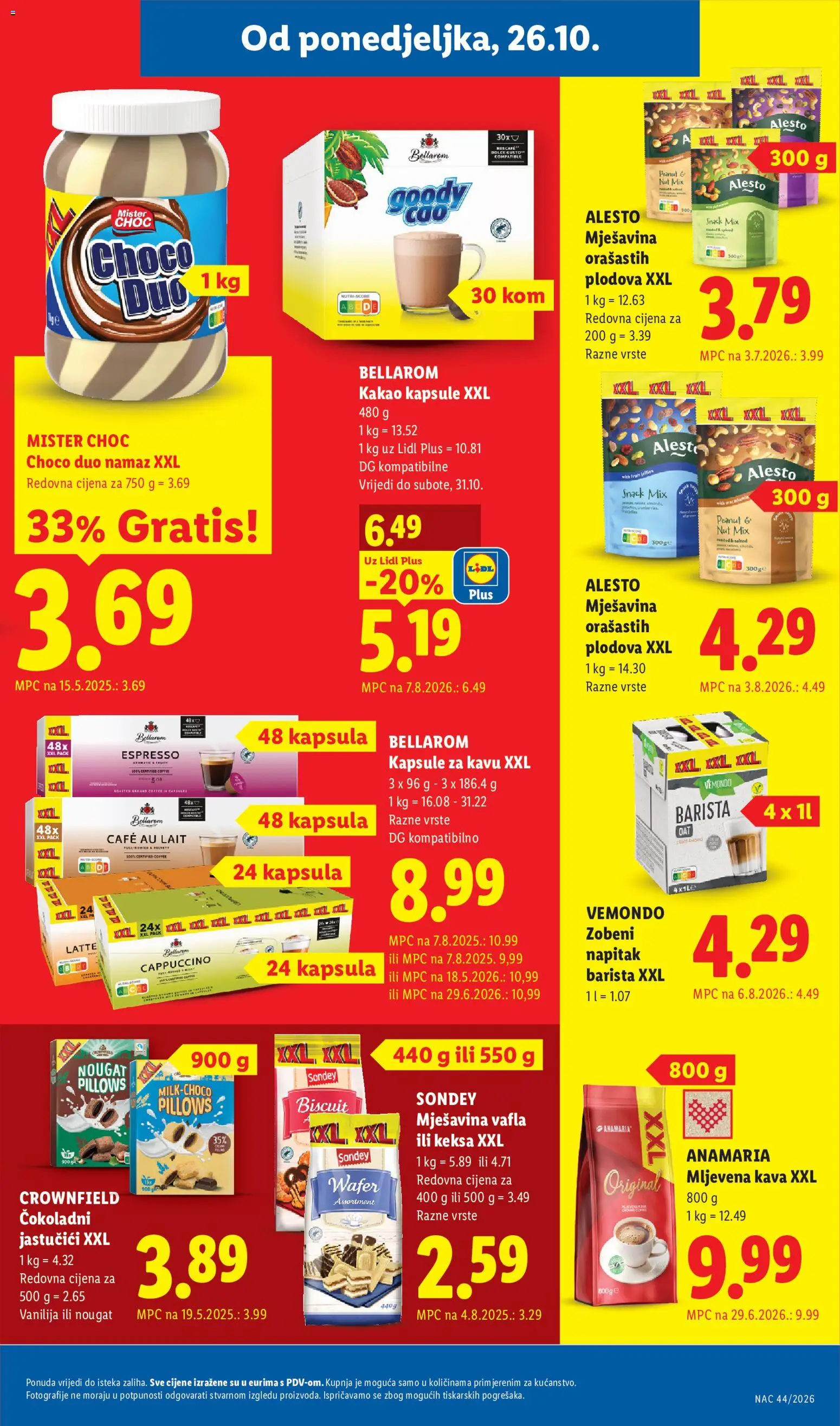Lidl katalog | vrijedi od 26.10.2026 | Stranica: 19
