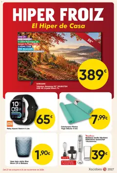 Vista previa Froiz - Folleto Hiper válido desde el 27/10/2026