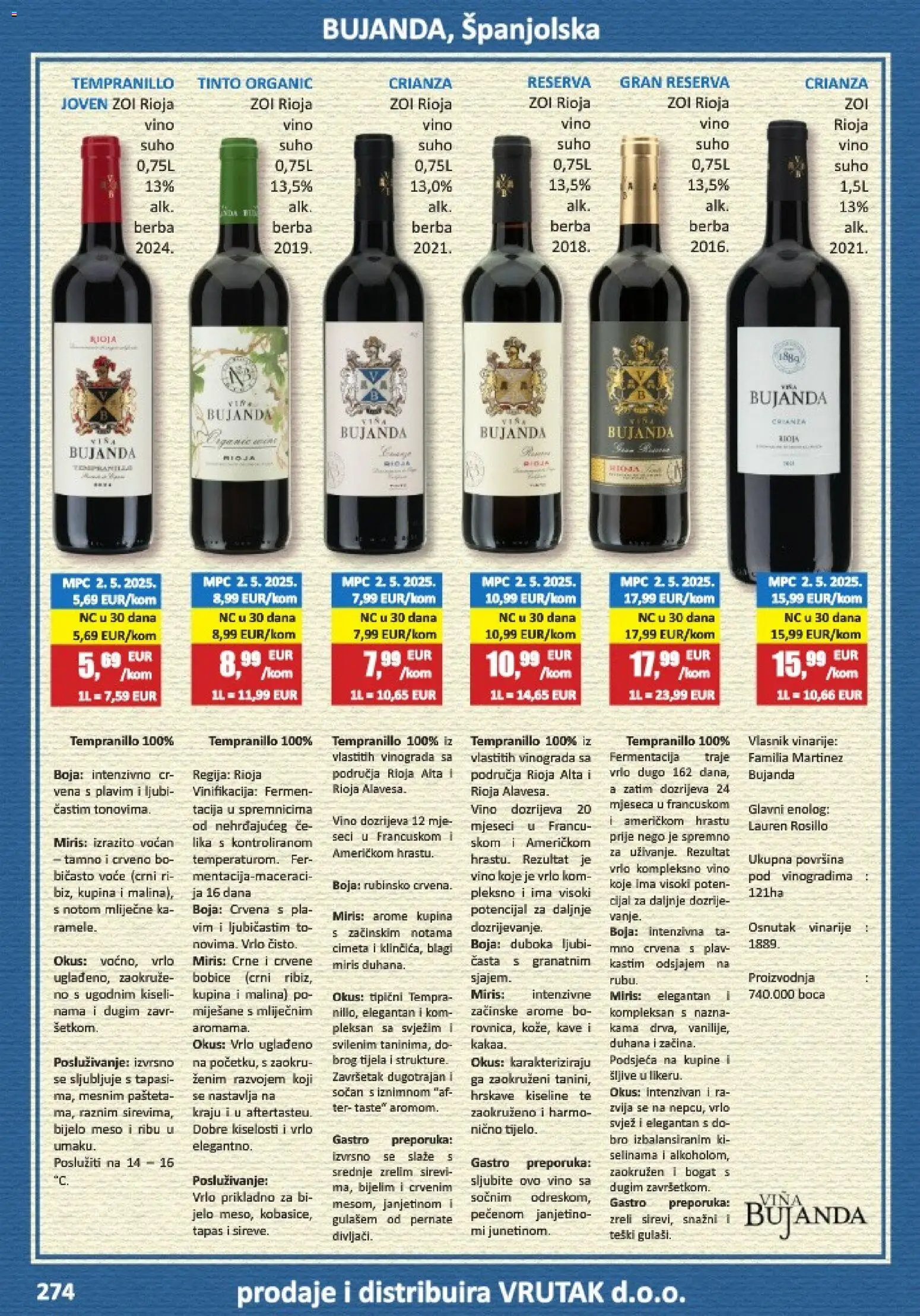 Vrutak katalog | vrijedi od 01.11.2025 | Stranica: 274 | Proizvodi: Miris, Vino, Šljive, Voće