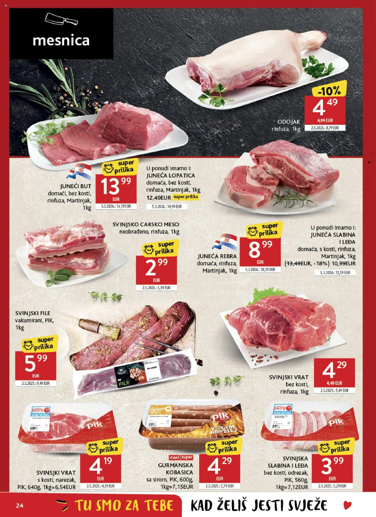 Konzum HR akciós ujság - amely érvényes a következő dátumtól: 10.06.2026 | Oldal: 24