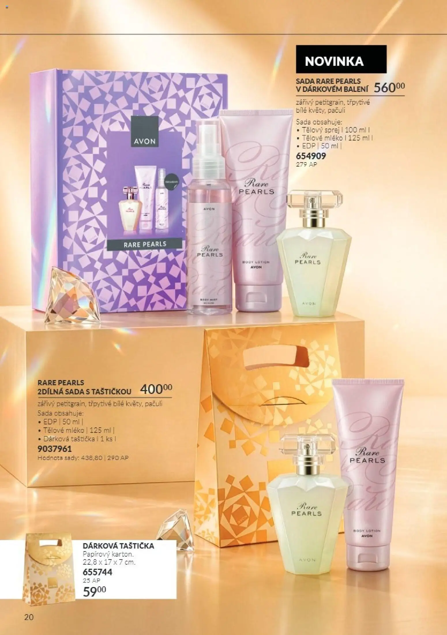 Avon Katalog 11/2026 od 01.11.2026 | Strana: 20 | Produkty: Tělové mléko, Mléko, Body