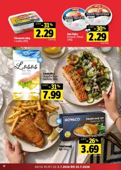 Fresh leták platný od 02.07.2026 | Strana: 18 | Produkty: Syr, Ryba, Losos