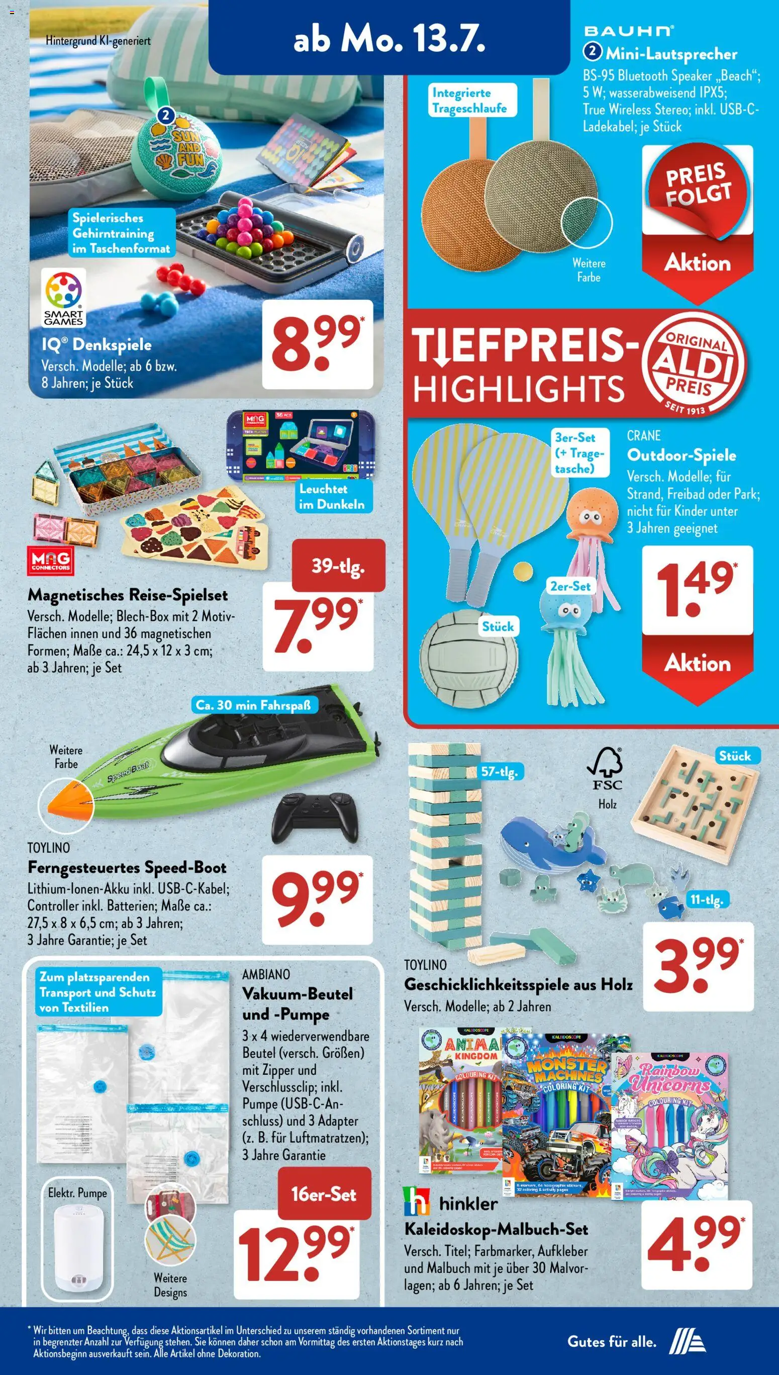Aldi Süd Prospekt – gültig ab 13.07.2026 | Seite: 6 | Produkte: Tasche, Adapter, PC