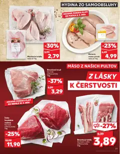 Kaufland leták platný od 07.05.2026 | Strana: 23 | Produkty: Bravčový bôčik, Kuracie rezne