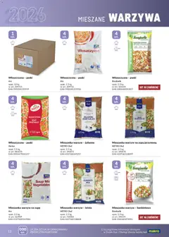 Pogląd oferty "Makro gazetka - Mrożonki" - ważna od 01.05.2026 | Strona: 12 | Produkty: Mieszanka warzyw, Warzywa