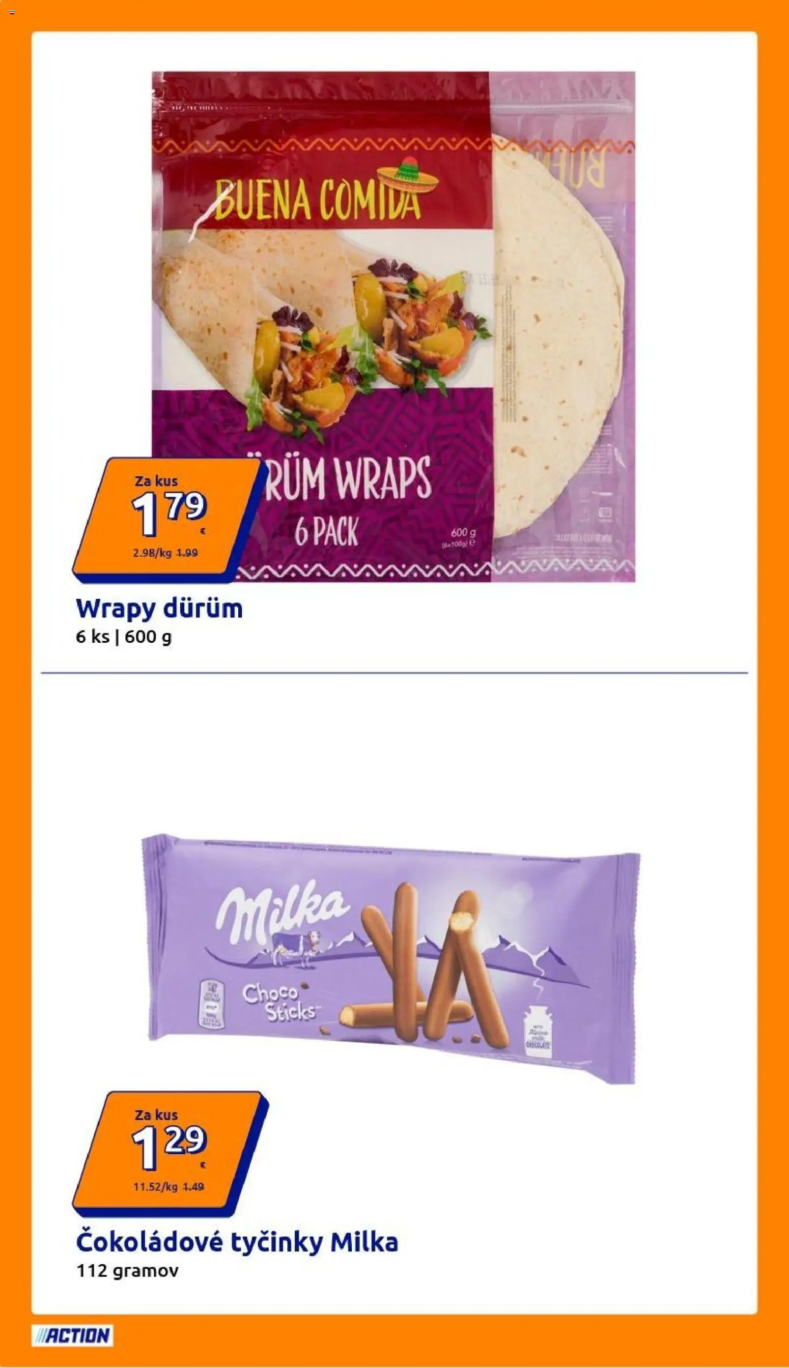 Nové Action akcie – leták je platný od 26.08.2026 | Strana: 12 | Produkty: Milka, Rum