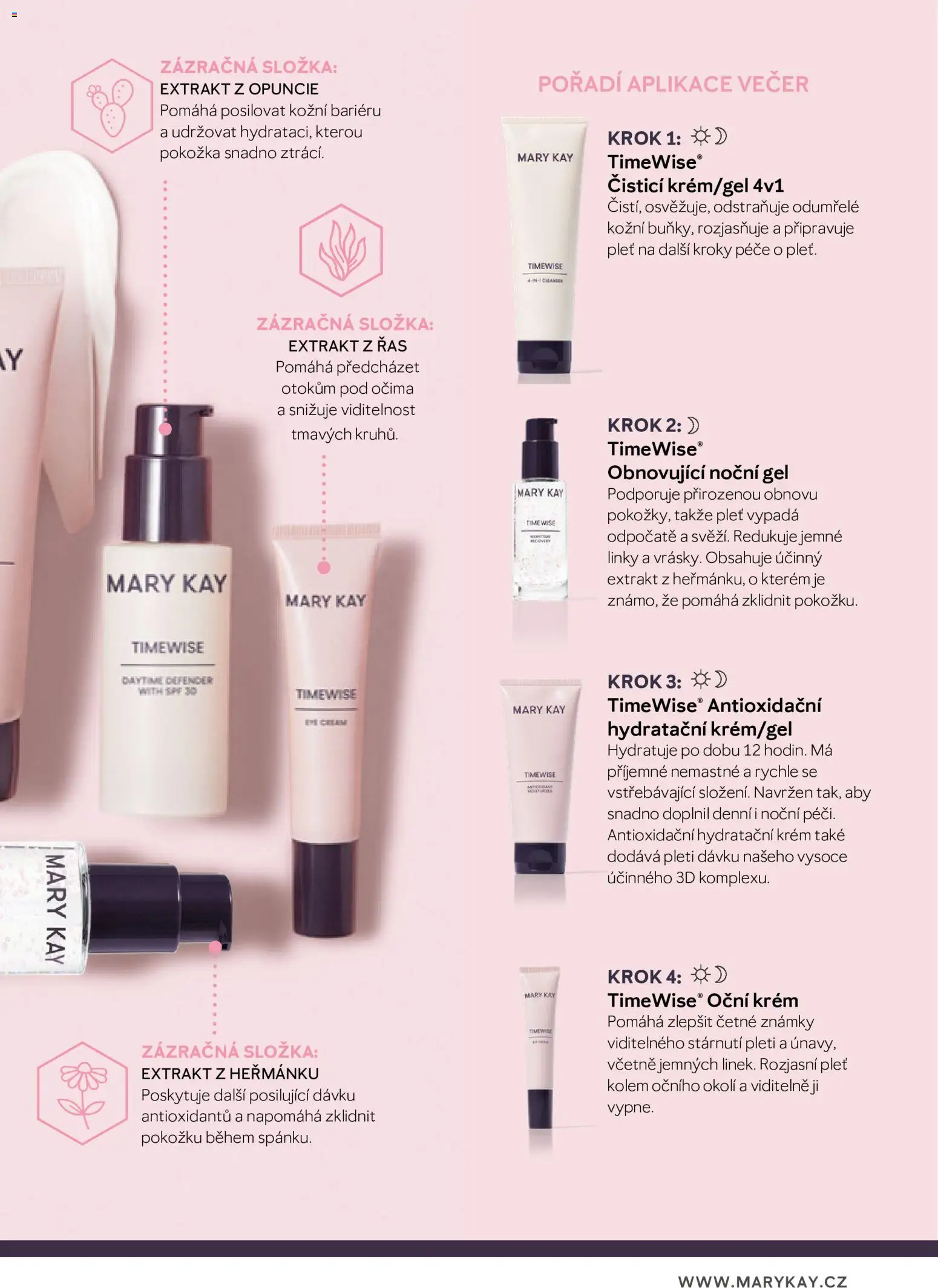 Mary Kay katalog - Průvodce péčí o pleť od 03.08.2026 | Strana: 31 | Produkty: Známky, Krém, Hydratační krém