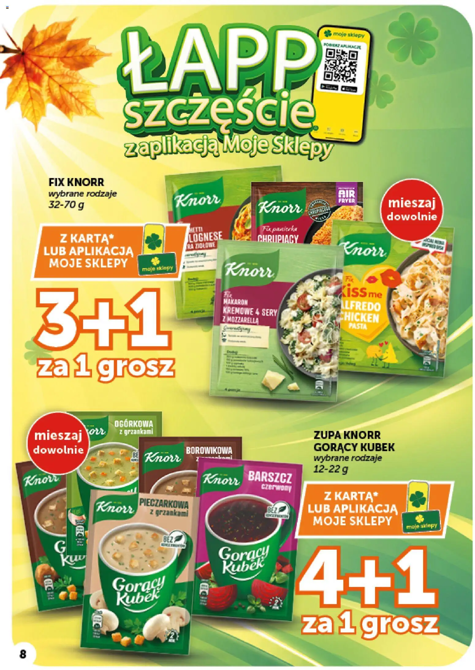 Groszek gazetka - Market od 15.10.2026 | Strona: 8 | Produkty: Sery, Zupa, Mozzarella, Makaron