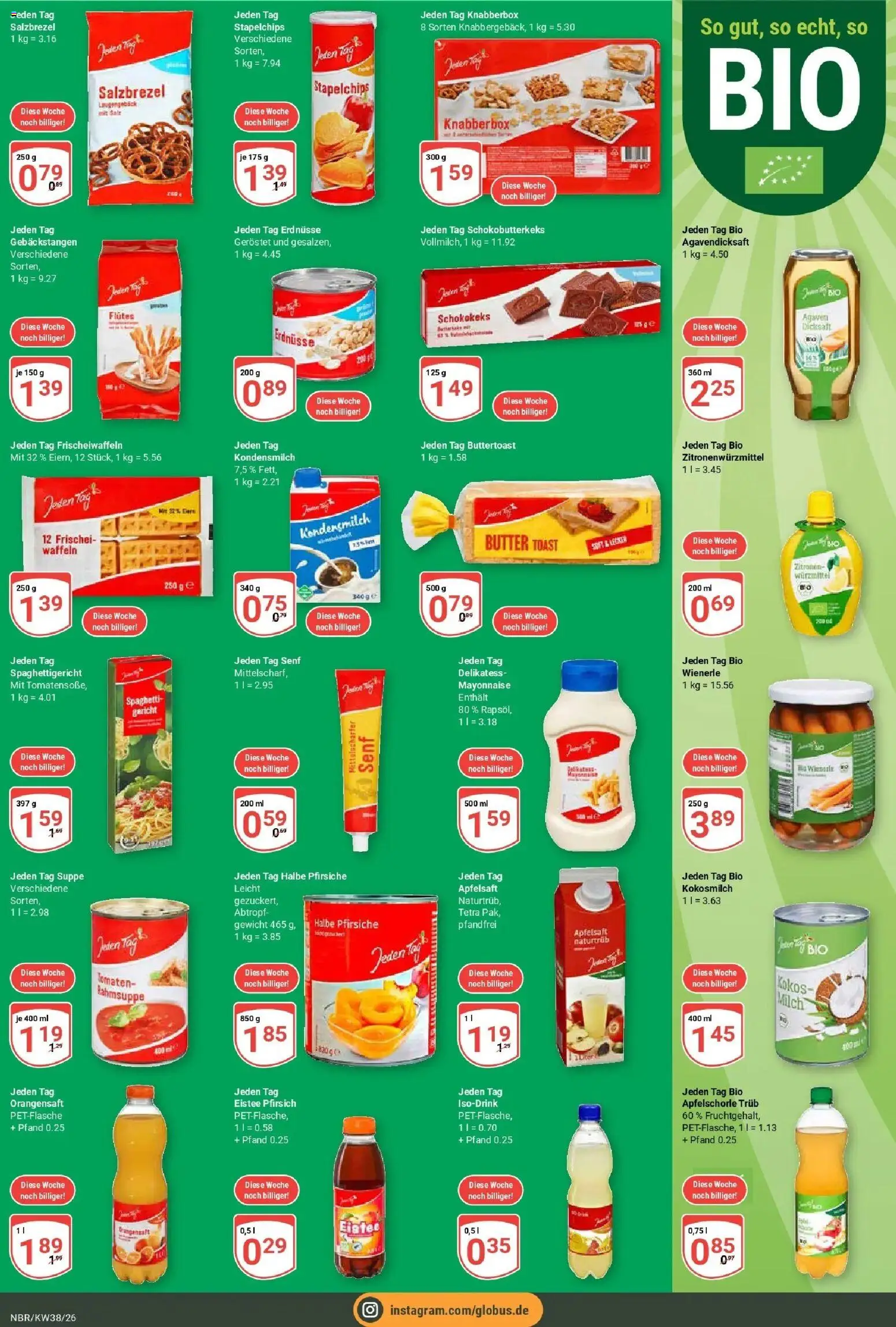 Globus Prospekt Neubrandenburg (ab 14.09.2026) » Angebote online | Seite: 5 | Produkte: Gewicht, Mayonnaise, Kokosmilch, Pfirsich