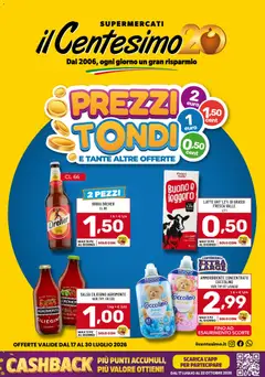 Anteprima del volantino Il Centesimo volantino valido a partire dal 17/07/2026