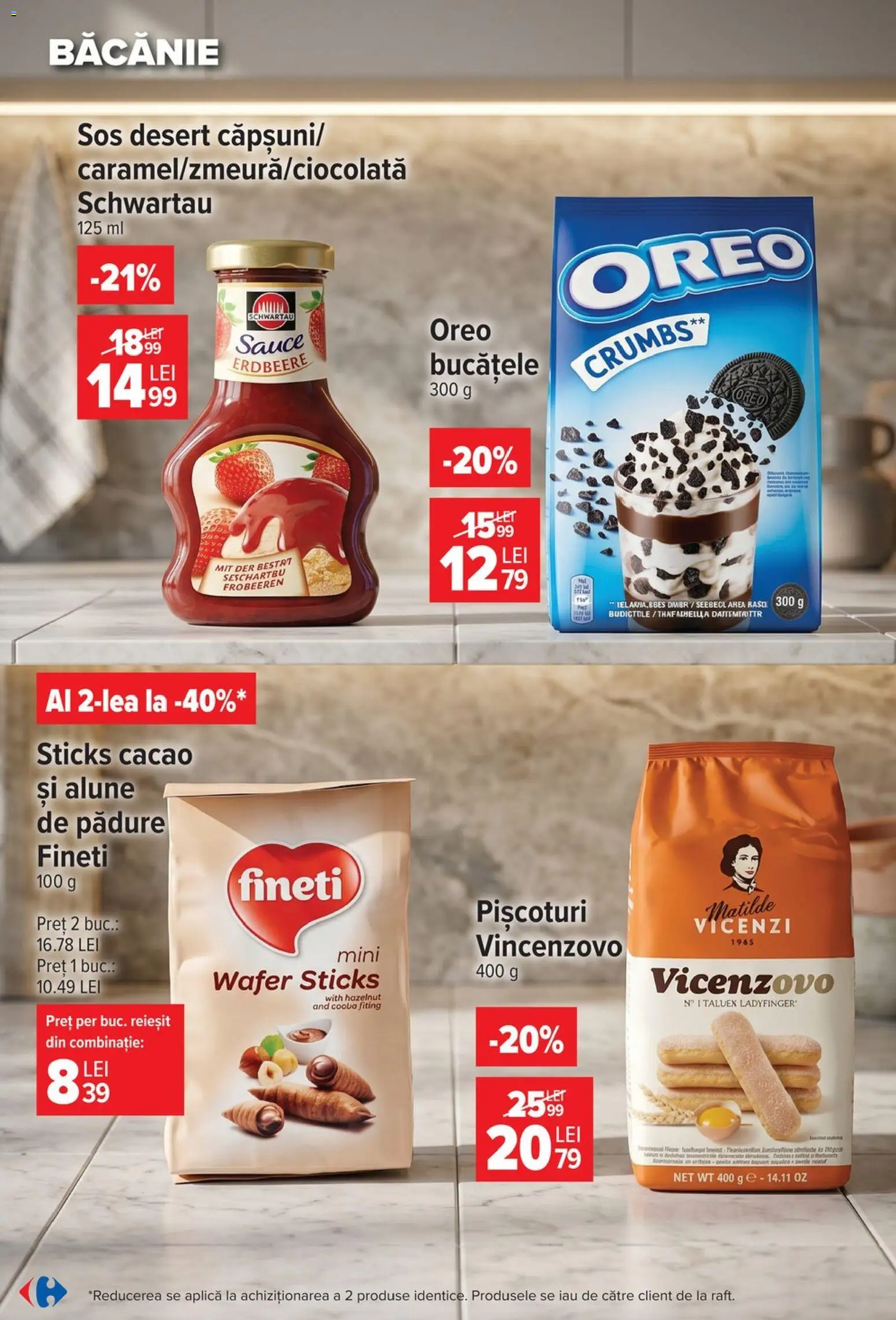 Noul catalog Carrefour – valabil de la 17.06.2026 | Pagină: 41 | Produse: Alune, Cacao, Sos