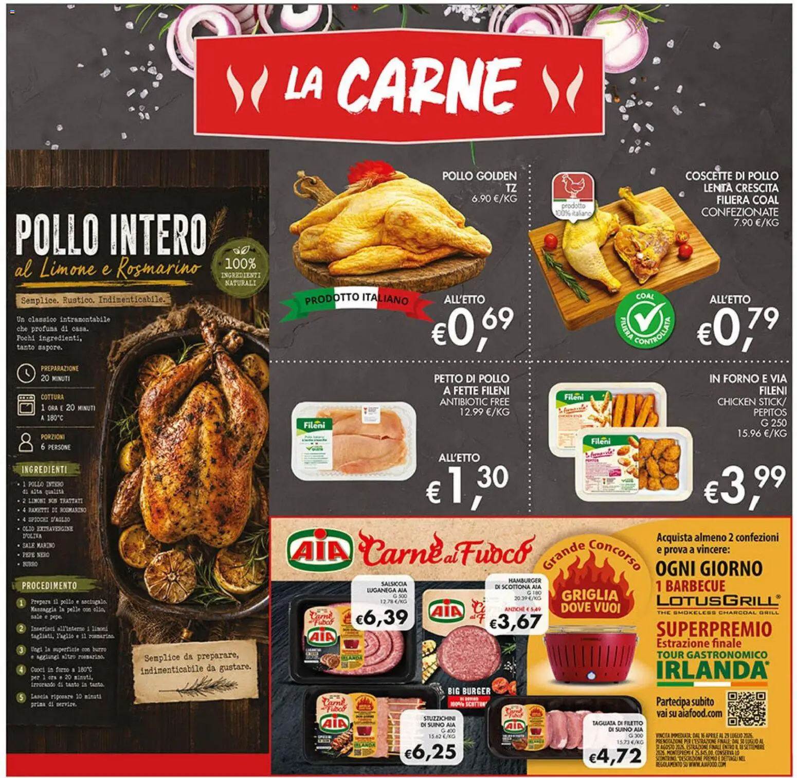 Volantino Coal del 21.05.2026 | Pagina: 7 | Prodotti: Petto di Pollo, Suino, Salsiccia, Forno