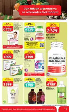 NATURLAND C-VITAMIN, 1000 mg, 100 db/doboz, 29 Ft/db - amely érvényes a következő dátumtól: 2026.09.17. | Oldal: 19