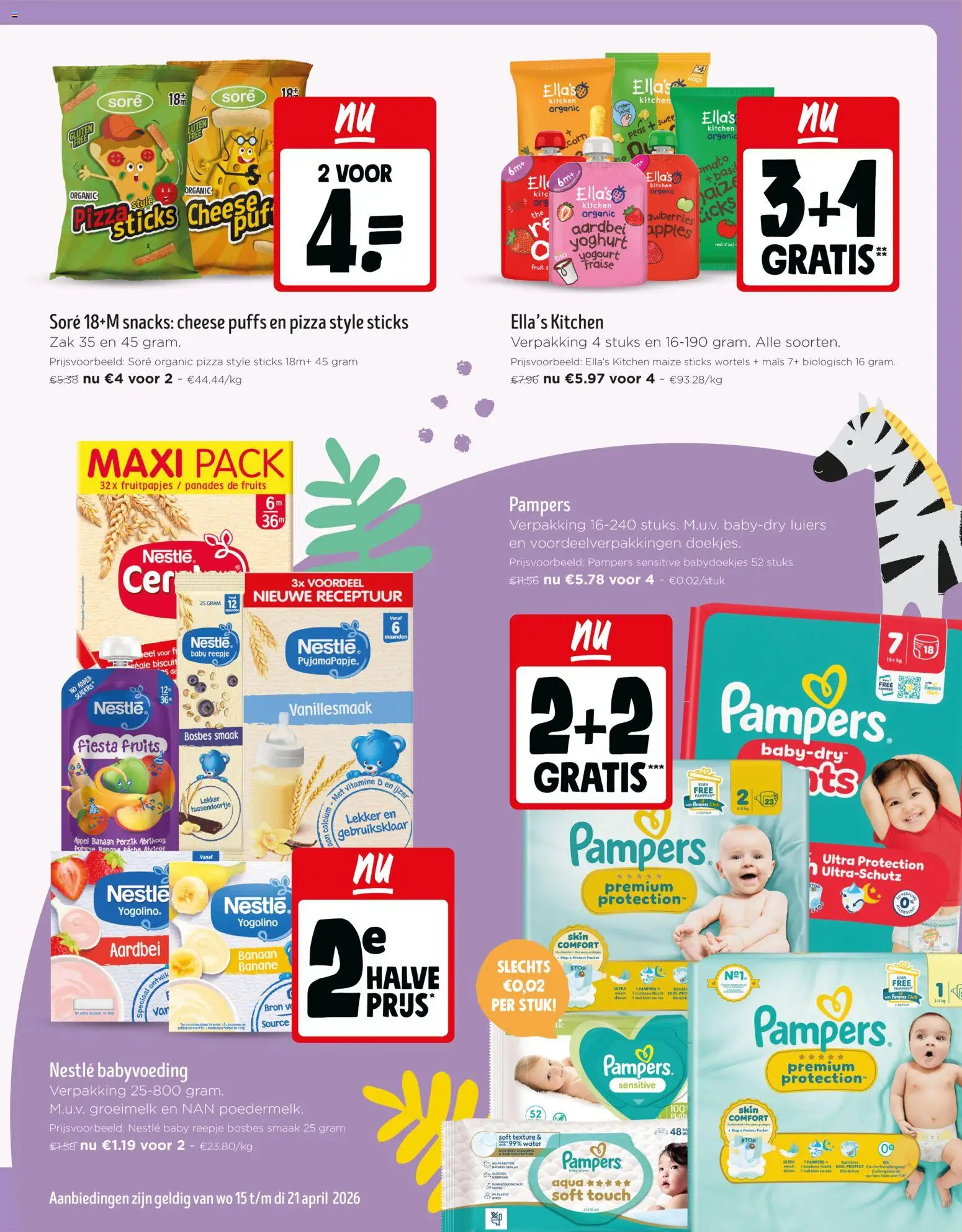 {H1} | Pagina: 7 | Producten: Zak, Pampers, Banaan, Aardbei