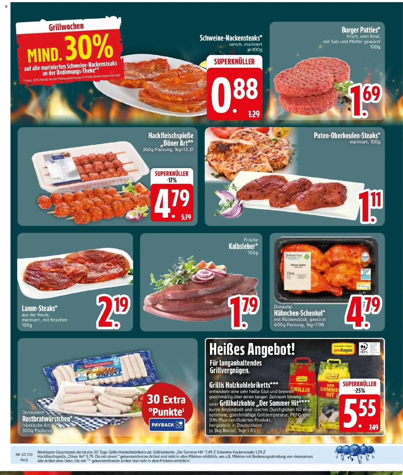 Edeka prospekt Greding	 – gültig ab 10.05.2026 | Seite: 12 | Produkte: Burger, Salz, Pfeffer