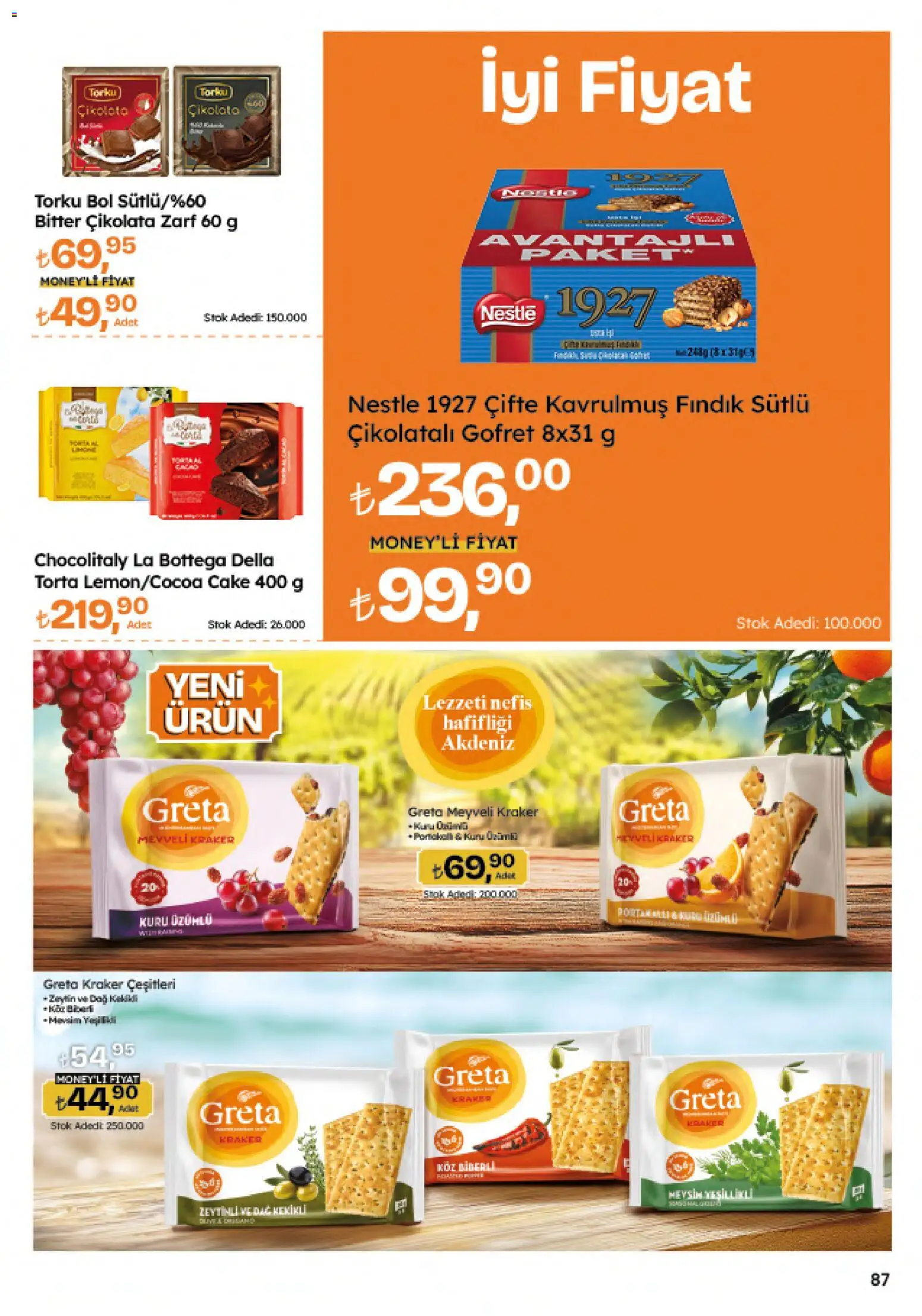 Migros Katalog - Migroskop - 04.06.2026 tarihinden itibaren geçerlidir | Sayfa: 87 | Ürünler: Gofret, Çikolatalı gofret, Çikolata, Fındık