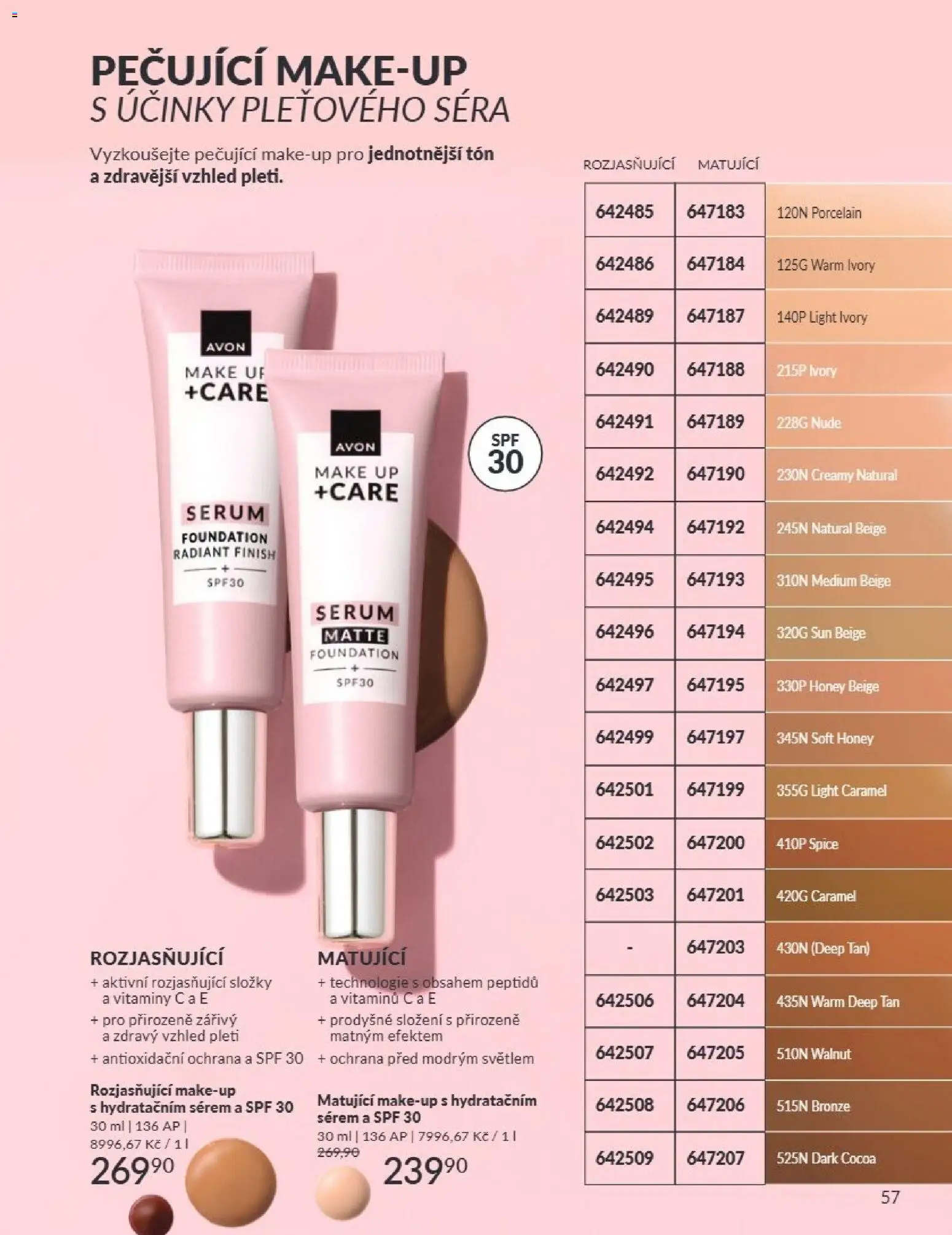 Avon Katalog 07/2026 od 01.07.2026 | Strana: 57 | Produkty: Finish, Makeup, Sérum, Vitamíny