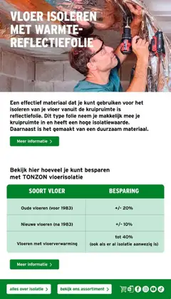 GAMMA folder - Isolatiespecial - Voorbeeld van een folder van GAMMA, geldig van 08.05.2026 | Pagina: 21 | Producten: Vloeren