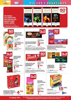 Vista previa Hipercor catálogo válido desde el 26/08/2026 | Página: 25 | Productos: Leche, Almendras, Sal, Cacao