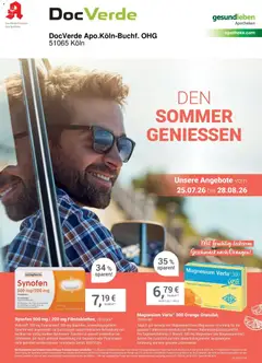 Angebote - Ihre Apotheke vor Ort: Jetzt alle Angebote auch online entdecken! ab 25.07.2026 gültig