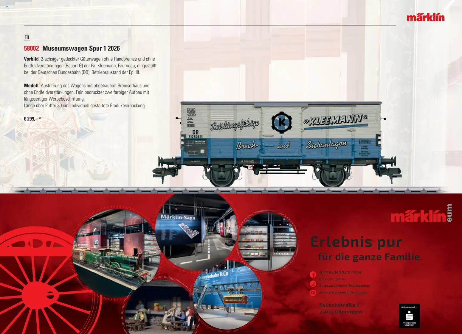 Conrad Märklin Katalog – gültig ab 01.01.2026 | Seite: 125 | Produkte: Uhr