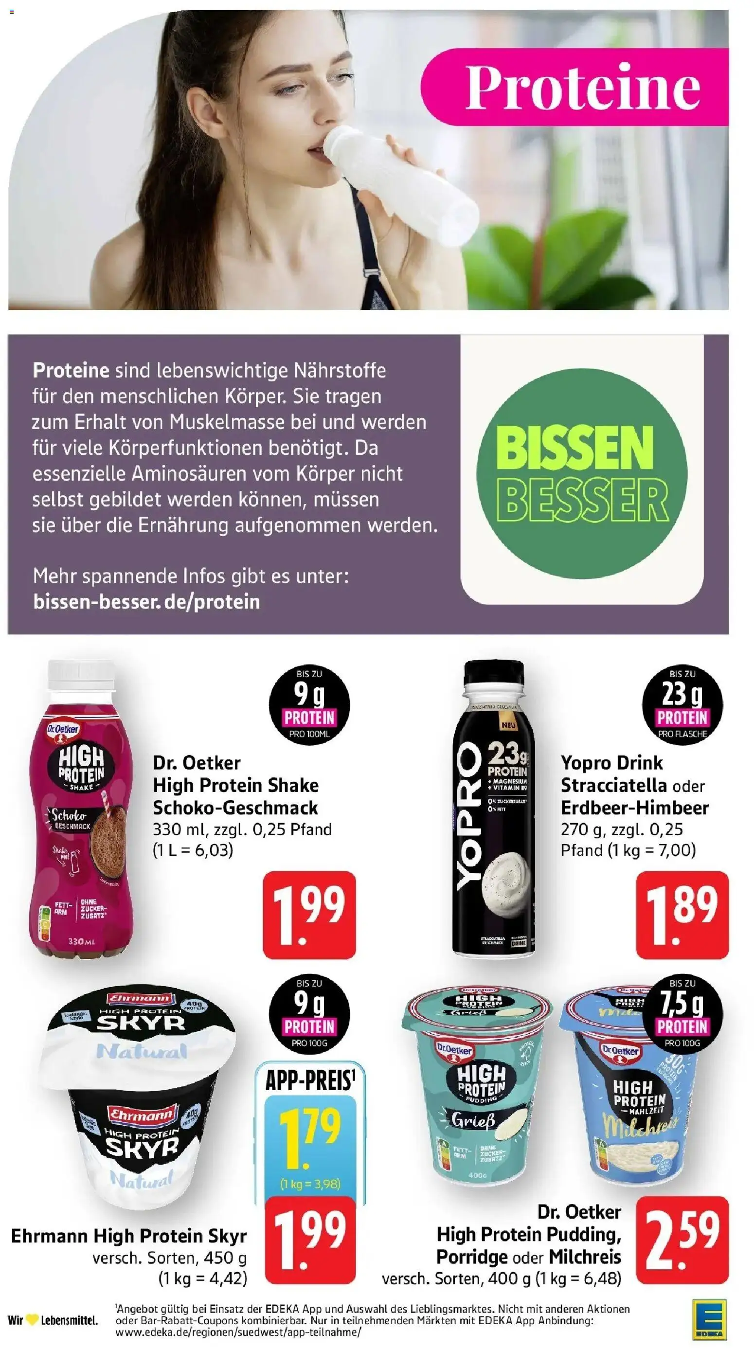 E center Prospekt Köngen (ab 26.10.2026) zum Blättern | Seite: 20 | Produkte: Pudding, Skyr, Zucker