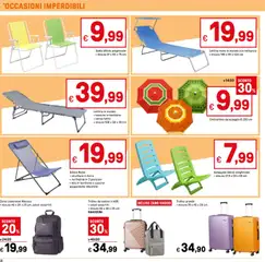 Anteprima del volantino Iper volantino valido a partire dal 04.06.2026 | Pagina: 36 | Prodotti: Sdraio, Zaino, Lettino, Cuscino