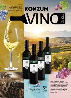 Konzum HR Tematski katalog Vinoteka - amely érvényes a következő dátumtól: 2026.10.12.