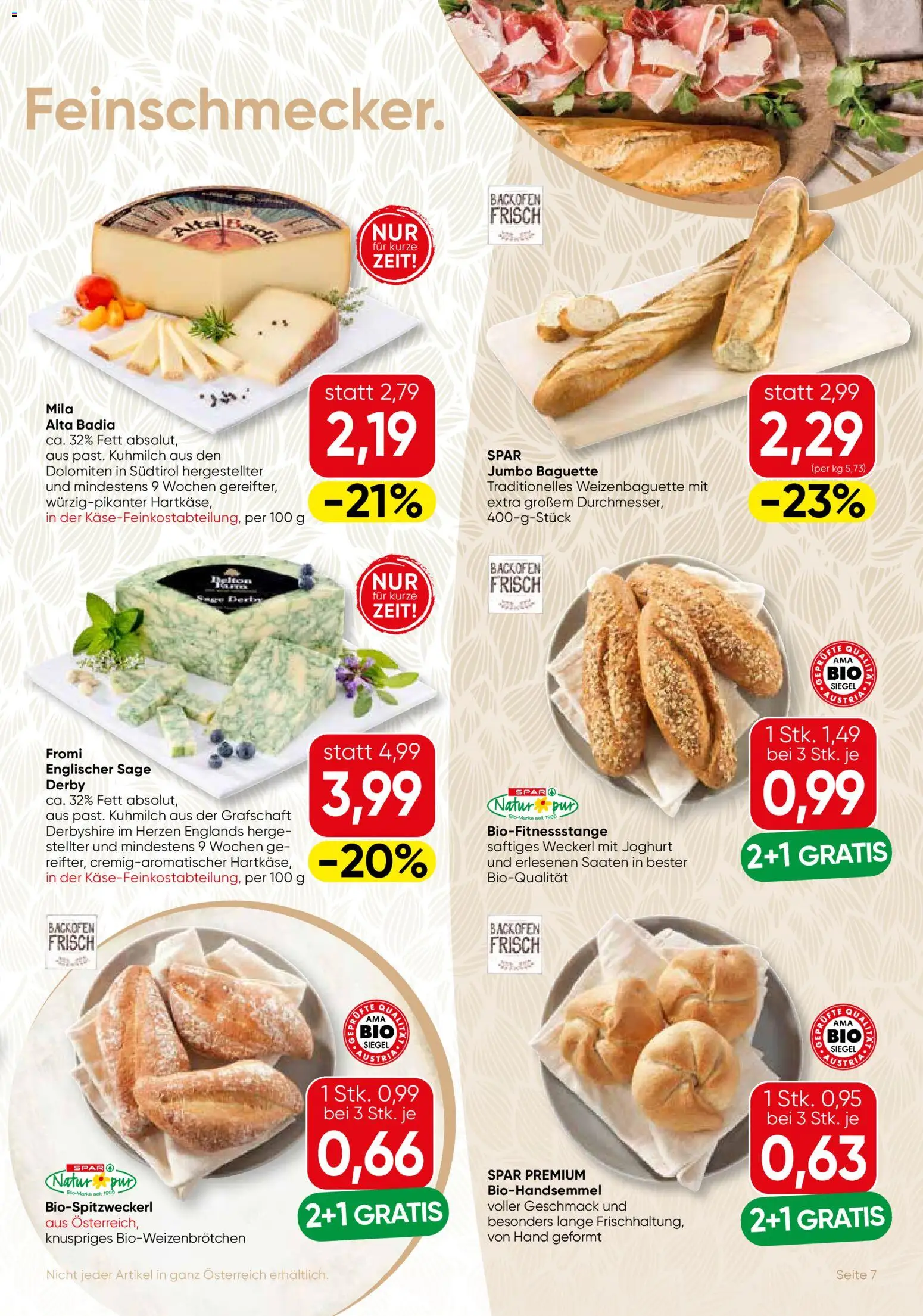 SPAR Gourmet Flugblatt gültig ab 03.06.2026 | Seite: 7