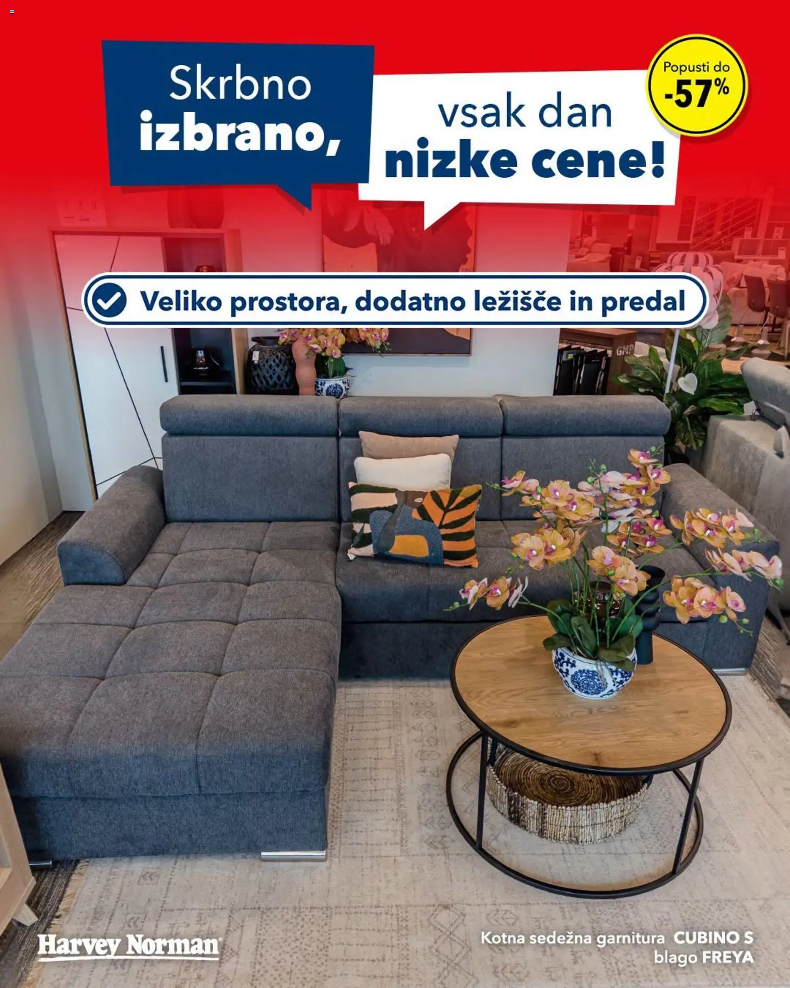 Novi Harvey Norman katalog ponudbe – veljaven od 21.07.2026 | Stran: 6 | Izdelki: Ležišče, Sedezna garnitura