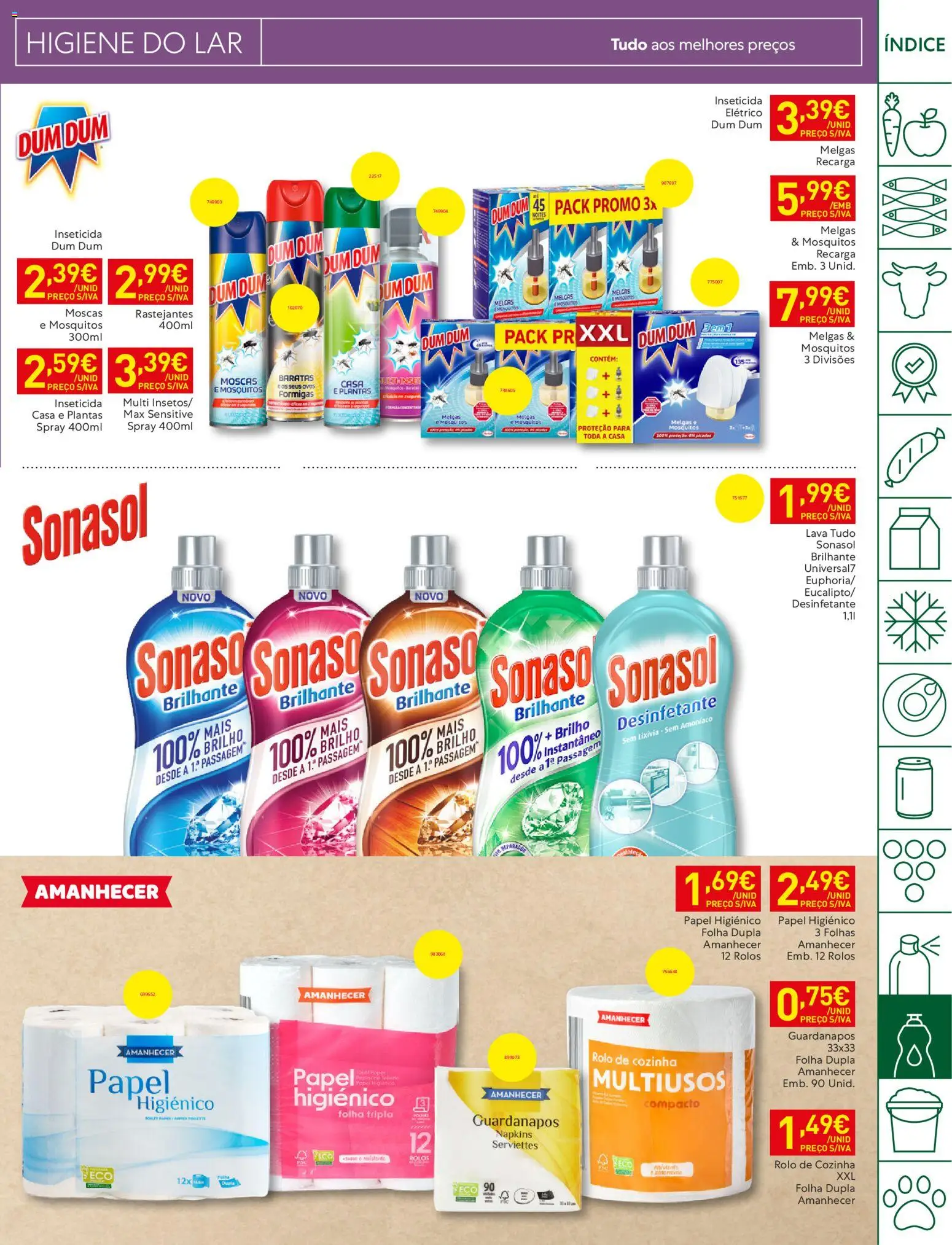 Recheio folheto │ válido de 09.06.2026 | Página: 37 | Produtos: Papel higiénico, Guardanapos, Inseticida, Ovos