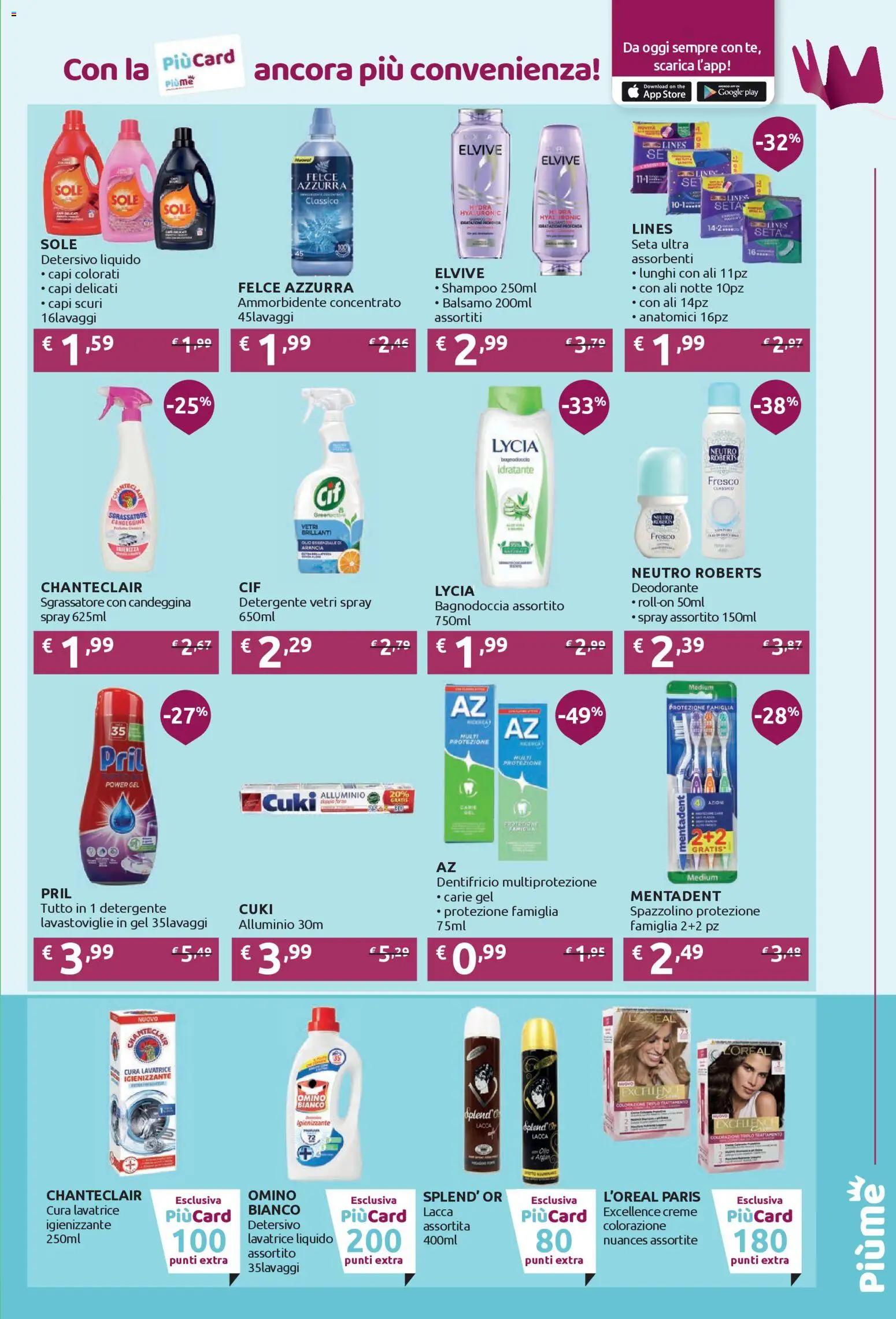Volantino IperSoap del 09.03.2026 | Pagina: 9 | Prodotti: Ammorbidente, Candeggina, Lavatrice, The